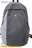 Weiyinxing Lady Waterproof High Capacity Book Backpack Girl Boy College Backpack Male Female Travel Bag Fashion Men Women Laptop Bag