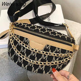 Weiyinxing Pequeno saco da cintura Packs Fanny 2023 das Mulheres da Moda inverno Feminino Telefone Bolsas Senhoras Mensa