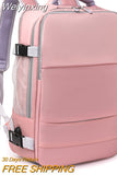 Weiyinxing Women's Travel Backpack Air Lightweight Casual Multifunction Bag With Luggage USB Charging Laptop Waterproof Anti-Theft Backpack