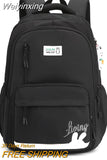 Weiyinxing High Capacity Book Bag Girl Boy Travel Laptop Student Backpack Man Nylon College Fashion Women Leisure School Bag