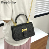 Weiyinxing for Women Trendy Fashion Simple Shoulder Messenger Bag Casual Small Square Bag Trend Designer Bags Luxury