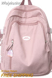 Weiyinxing Women Yellow Laptop School Bag Girl Travel Kawaii Book Backpack Fashion Lady Leisure Bag Female Cute College Backpack New