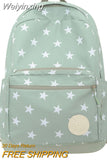 Weiyinxing Women New Laptop Kawaii Printing Lady Book School Bag Girl Nylon Fashion Cool Female Travel Cute College Backpack Student Trendy