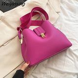 Weiyinxing Yde 2023 Ladies Casual Shoulder Bag Fashion Messenger Bag High Quality Net Red Wide Shoulder Strap Texture Small Square Bag