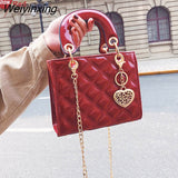Weiyinxing Bags For Women Plaid Jelly Bag Candy Color Flap Mini Designed Ladies Shoulder Chain Tote Messenger Crossbody HandBag 2023