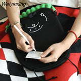 Weiyinxing Cartoon Japanese Kawaii Apple Diagonal Package Plush Bag Cute Shoulder Bag Handbag Tote Bag Crossbody Bags for Women
