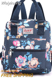 Weiyinxing Women School Bags Ladies Shoulder Backpacks Large Capacity Mommy Baby Nursing Bags Fashion Female Business Laptop Backpack