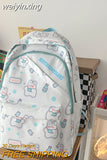 weiyinxing New Fashion Ladies Travel Backpack Kawaii Printing Mochila for College Laptop Bag High school Cute Bookbag Waterproof