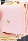 Weiyinxing Women Wallet loving heart Short Women's Wallet Card Holder Girls Mini Woman Fashion Lady Coin Purse for Female Clutch Bag
