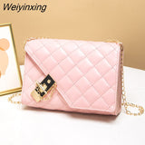 Weiyinxing Arrival Fashion Women's Small Crossbody Bag PU Leather Messenger Bag Zipper Handbag Purse Summer Travel Bag for Female