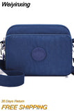 Weiyinxing Bag Woman Women Oxford High Quality Messenger Bags Travel Solid Fashion Casual Crossbody Bag Female Shoulder Bag Wallet