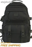 weiyinxing Waterproof nylon Women Backpack Female Large capacity buckle backpack Unisex schoolbag Laptop Backpacks Travel Mochila 911