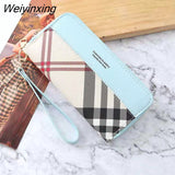 Weiyinxing style wallet ladies long large-capacity multi-function clutch bag multi-card simple mobile phone wallet