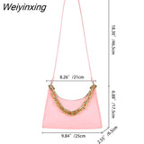Weiyinxing Handbags Small Tote Female Travel Top Handle Bags for Women Shopping Leisure Phone Bag Birthday Party Gifts