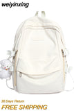 weiyinxing Waterproof Nylon Women Bags School Backpack for Teenagers Girls Travel Backbag Mochilas Female Small Bookbag Kawaii Bag