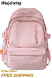 Weiyinxing Girl Fashion waterproof Bag Women Kawaii Trendy College Student Backpack Lady Cute School Bag Female Cool Book Backpack
