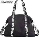 Weiyinxing fashion European and American versatile lightweight one-shoulder nylon large-capacity messenger portable travel bag