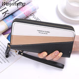 Weiyinxing for Women Kawaii Large Wallet Luxury Designer Lady Wallet Pink Purse Womens Wallet Big Women Leather Wallet Coin Purse