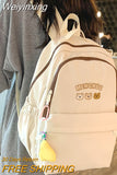 Weiyinxing Lady Student Bag Cool Female Laptop Leisure College Backpack New Girl Travel Book Backpack Fashion Women Nylon School Bag