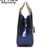 Weiyinxing High Quality Patent Leather Women Bag Ladies Cross Body Messenger Shoulder Bags Handbags Women Famous Brands Bolsa Feminina
