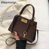 Weiyinxing high-end design bolsas novas bolsas de moda de um ombro mensageiro portátil kelly bolsas