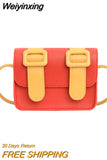 Weiyinxing Color Children Crossbody Bags Fashion Baby Girls Accessories Coin Purse Handbags Cute Kindergarten Kids Mini Shoulder Bag