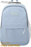Weiyinxing Women Green Laptop Waterproof School Bag Female Fashion Lady High Capacity College Backpack Cute Girl Travel Book Bag New