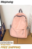 Weiyinxing Trend Women Nylon Bags Fashion Luxury Designer Backpacks Casual Shoulder Bags Brand Teenager Girl School Bag Handbag Mochila