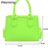 Weiyinxing Handbags Small Tote Female Travel Top Handle Bags for Women Shopping Leisure Phone Bag Birthday Party Gifts