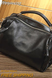 Weiyinxing Women Casual Tote Handbags High Quality Leather Ladies Boston Shoulder Bags Fashion Female Top Handle Messenger Bags