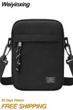 Weiyinxing Mini Crossbody Bag Small Men's Shoulder Bag Men Diagonal Small Backpack Light Messenger Phone Bag Boy Fanny Chest Pack