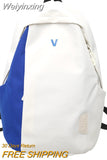 Weiyinxing Lady Waterproof High Capacity Book Backpack Girl Boy College Backpack Male Female Travel Bag Fashion Men Women Laptop Bag