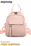 weiyinxing Women Backpack Luxury Soft Leather Backpacks Female Small School Bags for Teenage Girls Designer Casual Mochila Feminina