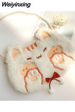 Weiyinxing Lolita Shoulder Bag for Women Embroidery Cute Cat Fluffy Trend Coin Purse High Quality Bow Pearl Kawaii Girls Handbags