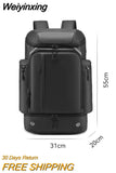 Weiyinxing Travel Backpack Multifunction Women Outdoor Trekking Waterproof Bags Men's Business Lightweight Backpack With Shoes Pocket