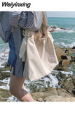 Weiyinxing Versatile Casual Large Capacity Tote Bag Girls 2023 Summer Fashion Japanese Harajuku Bow Shoulder Bags for Women