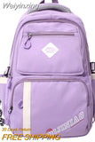 Weiyinxing New Woman Backpack Casual Student Rucksack High Quality Large Capacity Laptop Schoolbag For Teenage Girls