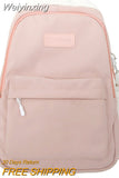 Weiyinxing Women Green Laptop Waterproof School Bag Female Fashion Lady High Capacity College Backpack Cute Girl Travel Book Bag New