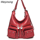 Weiyinxing Shoulder Bags Women Bags Designer Large Capacity Crossbody Female Handbags Ladies Leather Messenger Bag Fashion Tote Bags