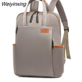 Weiyinxing Women Business Backpack Female Fashion Oxford Student School Backpacks Laptop Bag Casual Travel Backpack New Mochila