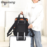 Weiyinxing Women Business Backpack Female Fashion Oxford Student School Backpacks Laptop Bag Casual Travel Backpack New Mochila