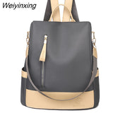 Weiyinxing Waterproof Oxford cloth Women Backpack Female Travel Bag Backpacks Schoolbag For Teenage girls Multi-pocket Bookbag