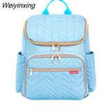 Weiyinxing Bag Large Capacity Mommy Travel Bag Multifunctional Maternity Mother Baby Stroller Bags Baby Bottle Insulation Bag