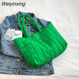 Weiyinxing Women's Tote Bags Simple Fashion Underarm Bags Handbags Nylon Waterproof Solid Crossbody Large Capacity Shoulder Bags For Women