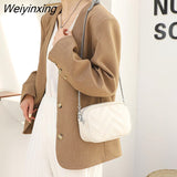 Weiyinxing Messenger Bags Small square bag Genuine Leather Women Handbags Fashion Quality Women Bags Casual Tote Lady Shoulder Bags
