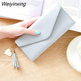 Weiyinxing Women Wallet Fashion Wallets Multifunction PU Leather Women's Long Design Purse Female Card Holder Long Lady Clutch Purse