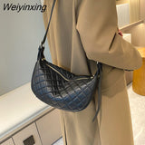 Weiyinxing Quality Genuine Leather Shoulder Crossbody Bag For Women 2023Fashion Ladies Handbag Luxury Cow Leather Female Messenger Bag