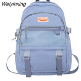 Weiyinxing Kawaii Student Nylon Mesh Backpack Trendy Cute Girl Travel Bag College Cool Female Fashion Backpack Women Laptop Net Bags