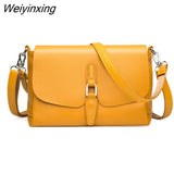 Weiyinxing Genuine Leather Handbags Women's Bag Designer Cowhide Crossbody Bags Fashion Women Shoulder Bag High Quality Ladies Totes