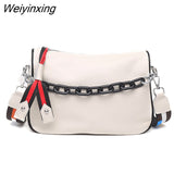 Weiyinxing Women's Bag Genuine Leather Women Handbags Soft Cowhide Women Shoulder Bags Fashion Chain Tote bag Designer Female Messenger Bag